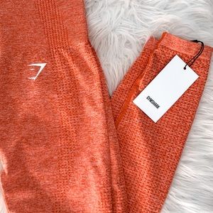 Gymshark Vital Seamless Orange Mark Leggings